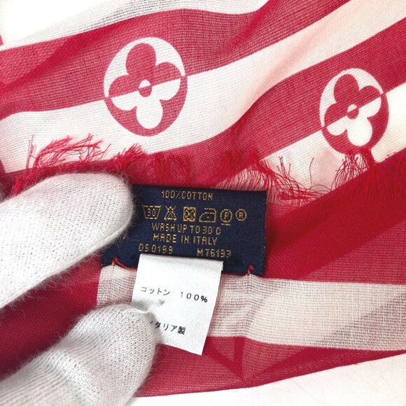 LOUIS VUITTON M76193 LV Escal Etol-Pareo Summer Stripe Width Stole/Shawl - Picture 2 of 10